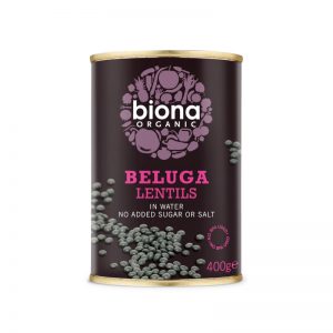 BIONA Organic Beluga Lentils (Tin)