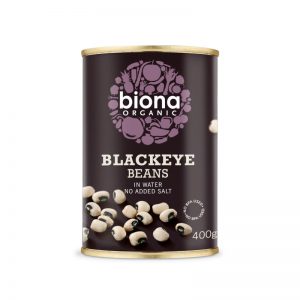 BIONA Organic Blackeyed Beans (Tin)