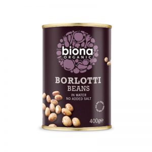 BIONA Organic Borlotti Beans (Tin)
