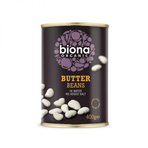BIONA Organic Butter Beans (Tin)
