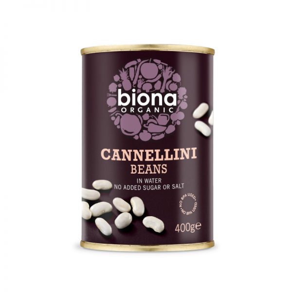 BIONA Organic Cannellini Beans (Tin)