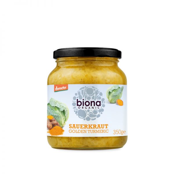 BIONA Organic Golden Sauerkraut (Jar)