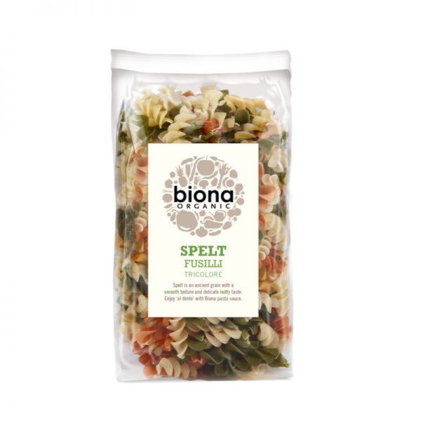 Biona Spelt Fusilli (Trcolore)