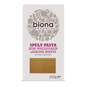 Biona Spelt Semi-Wholegrain Lasagne Sheets