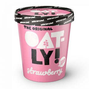 Oatly Strawberry Ice Cream