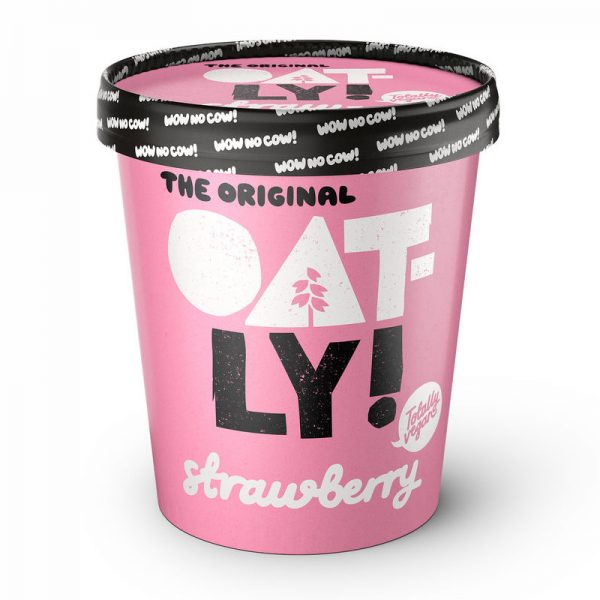 Oatly Strawberry Ice Cream